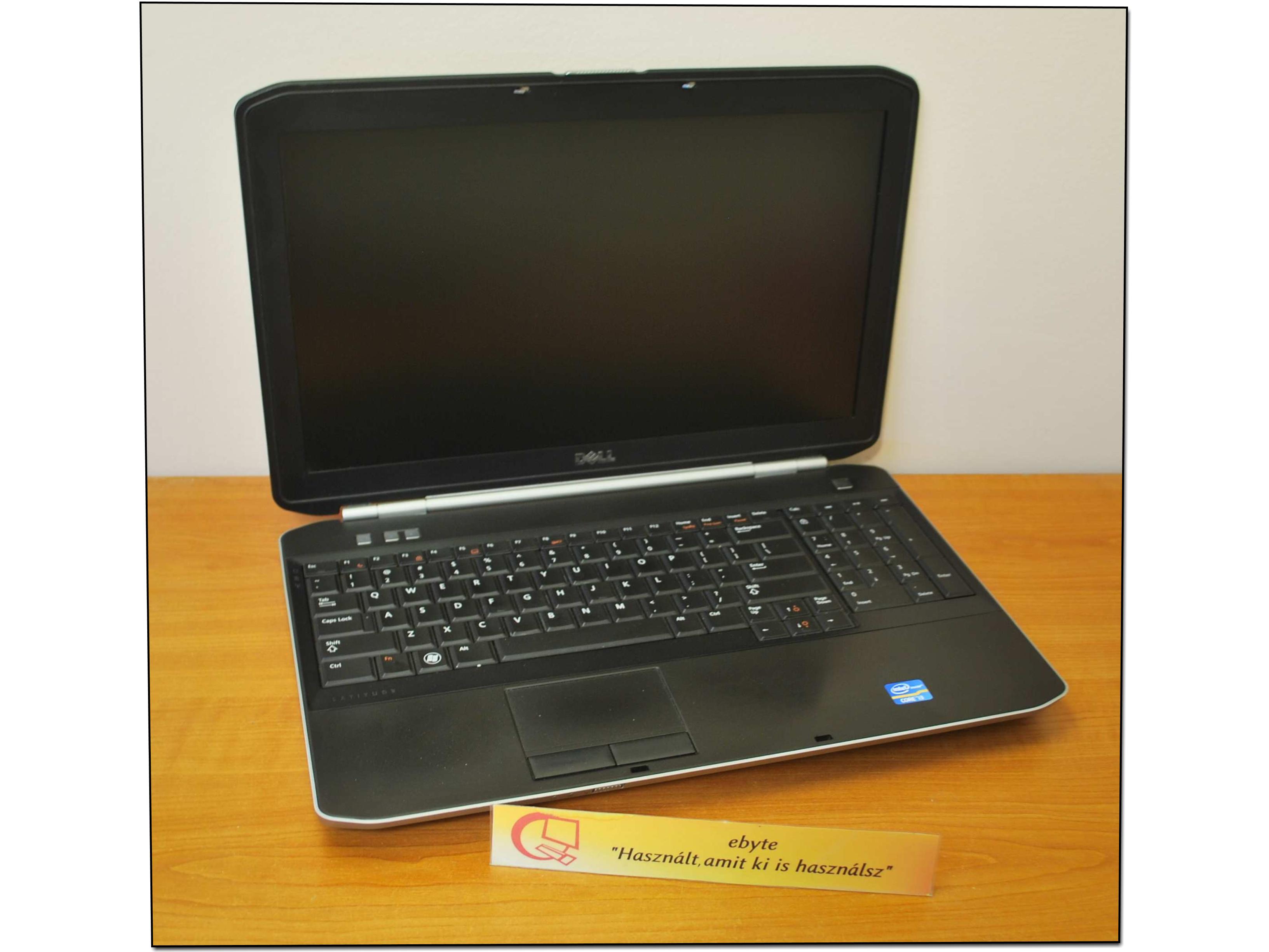 Dell E5530 I3 3120M 4x2,5GHz/4GB/120G SSD/DRW/CAM 15,6