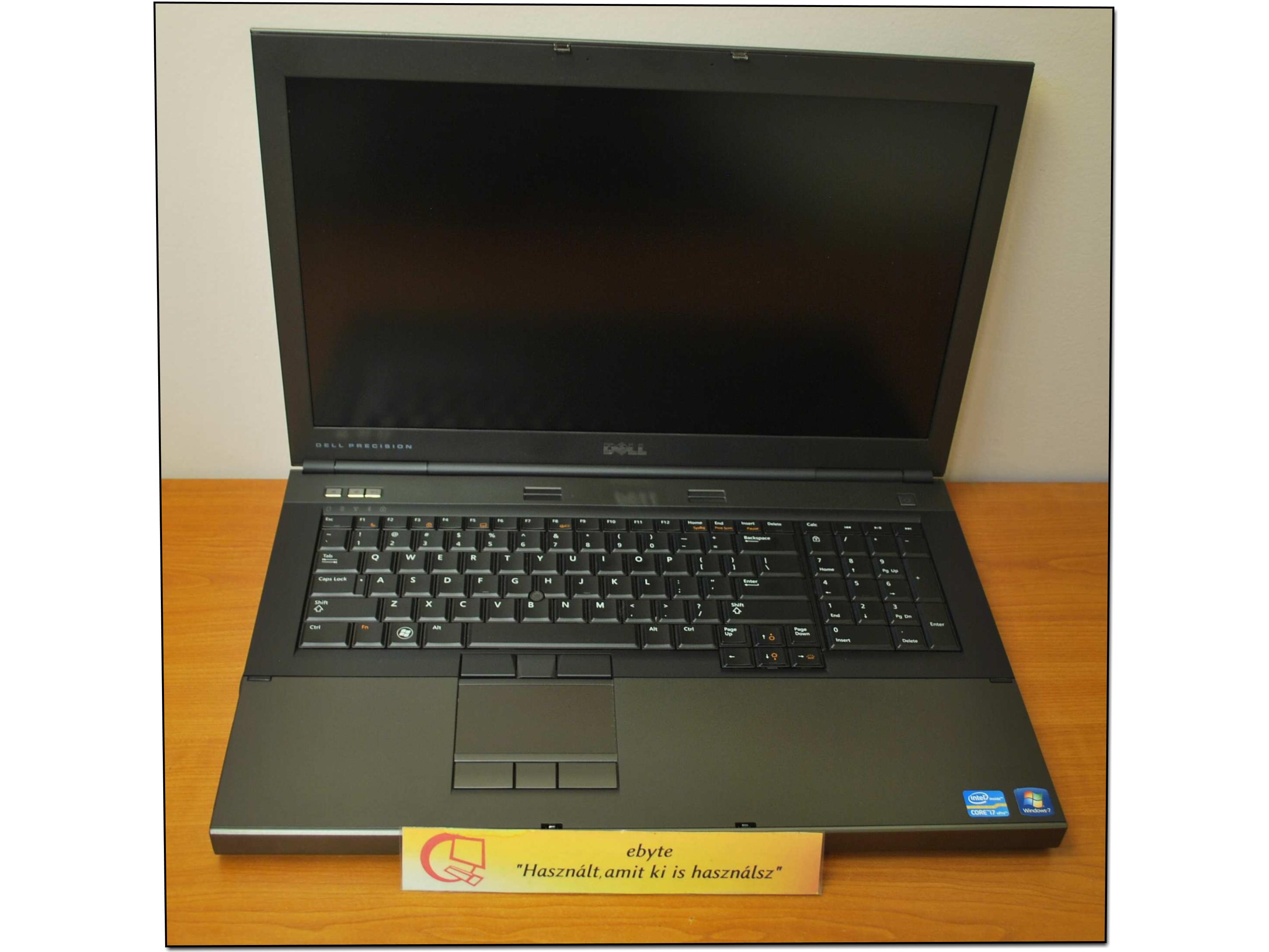 Dell Precision M6600 I7 2720QM 8x2,2GHz/8G/160G SSD+500G/DRW/CAM Q3000M 17,3