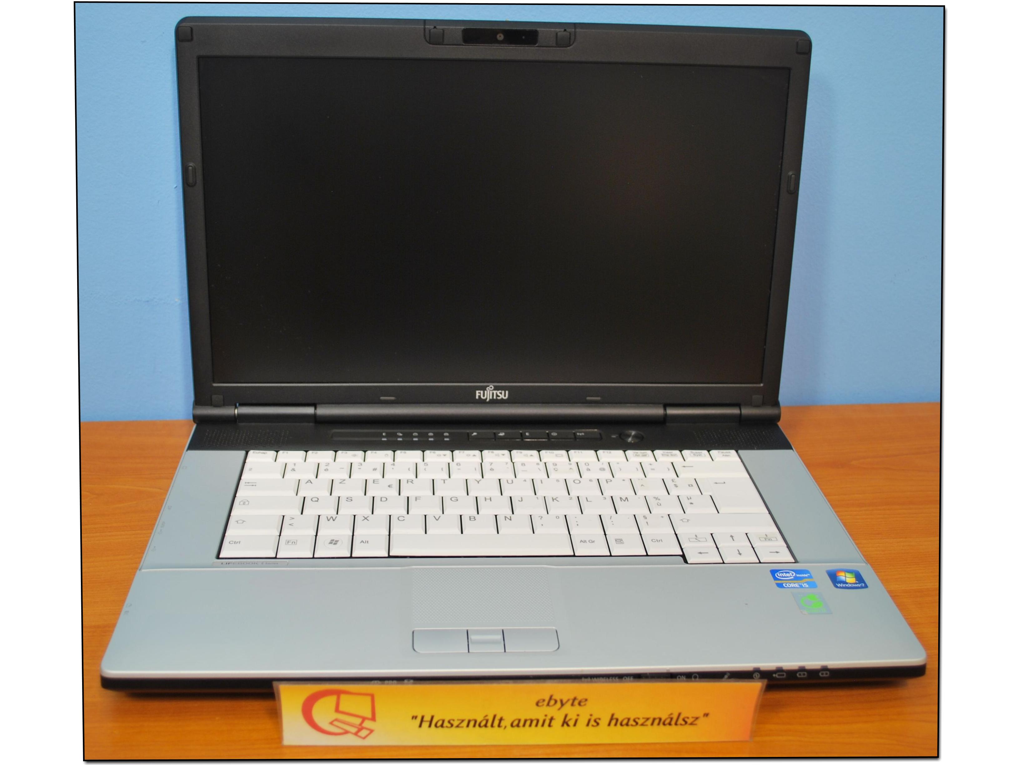 Fujitsu Lifebook E751 Core I5 2430M 4x2400/4GB/320GB/DRW/CAM 15,6