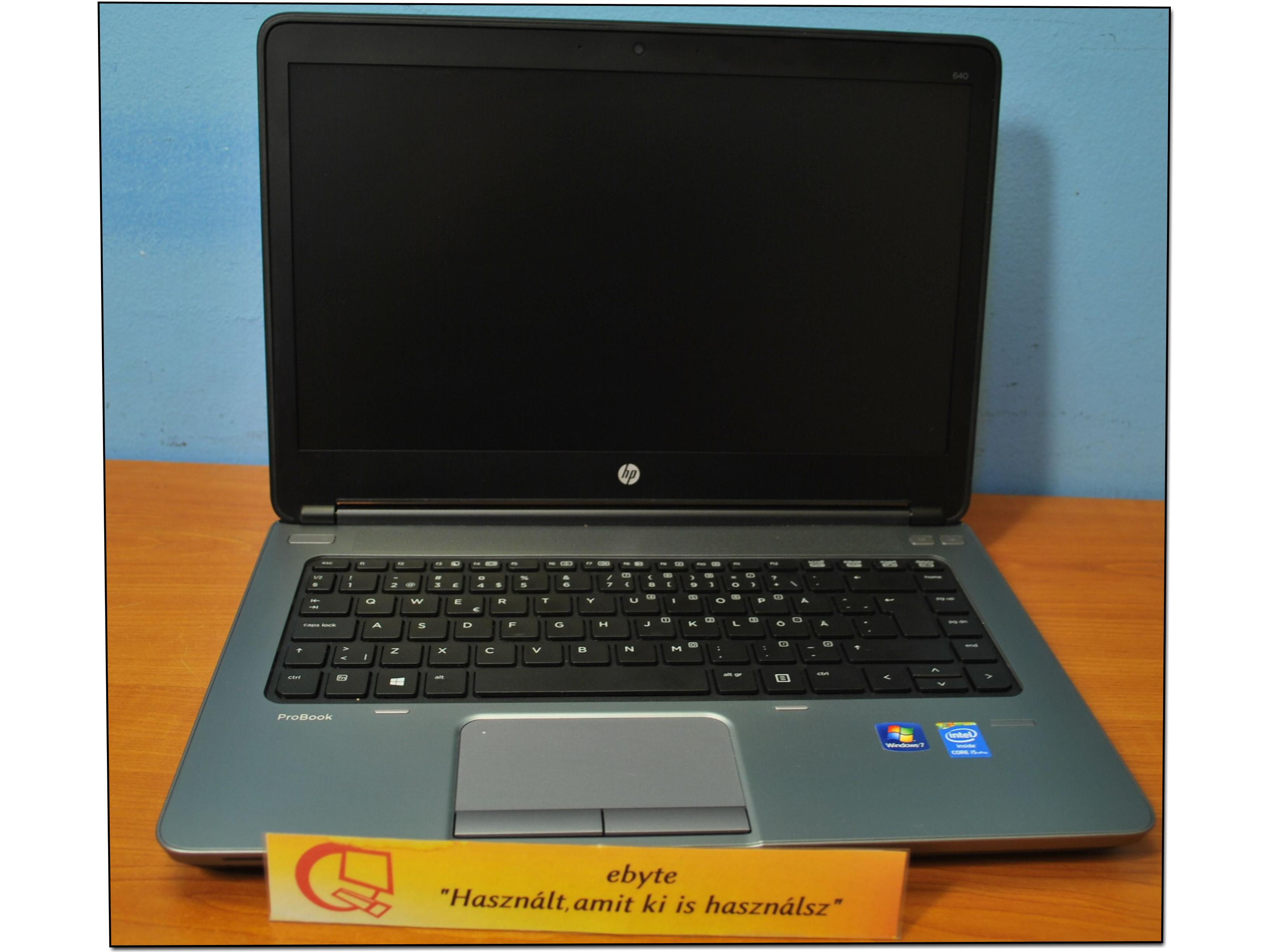 HP Probook 640 G1 Core I5 4200M 4x2500MHz/4G/320 CAM 14