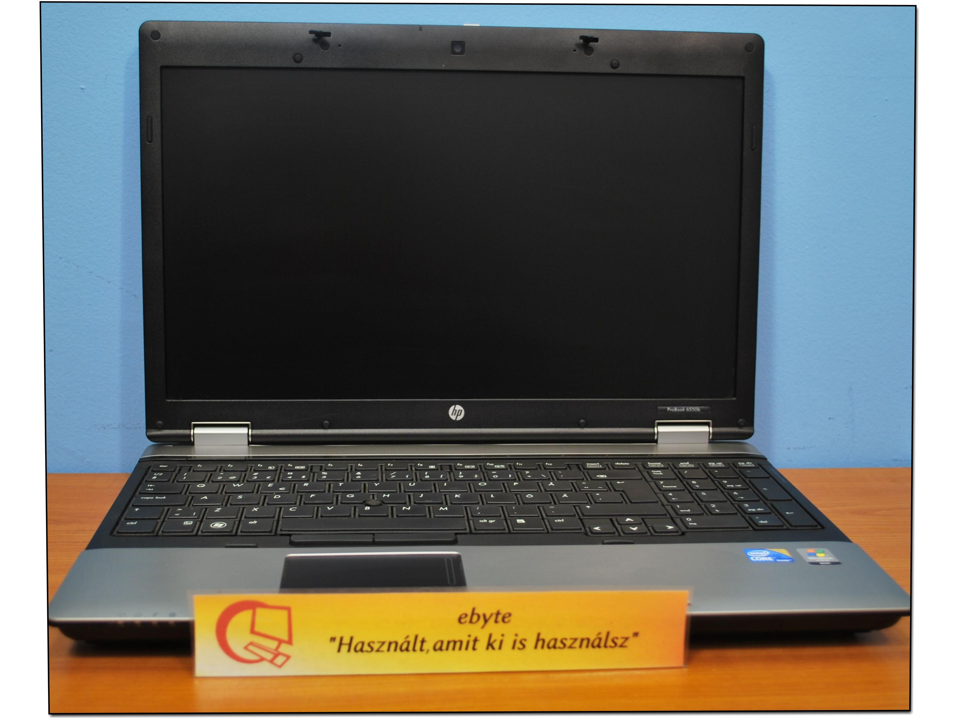 Hp ProBook 6550B I5 540M 4x2530MHz/4G/160G/DRW/CAM 15,6