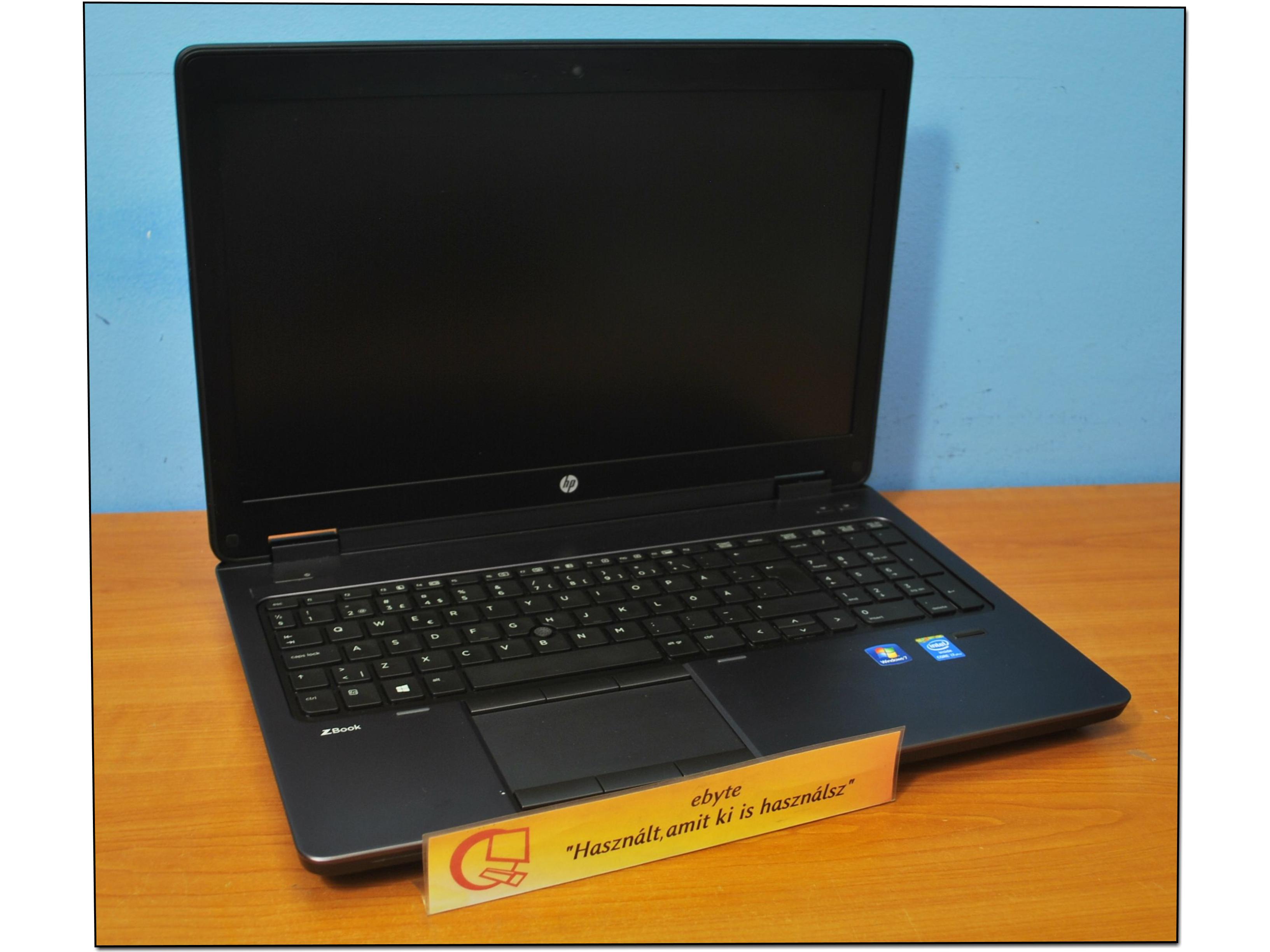 Hp ZBook 15 Core I7-4810MQ/32GB/256G SSD+1000G/CAM Quadro K2100M 15,6