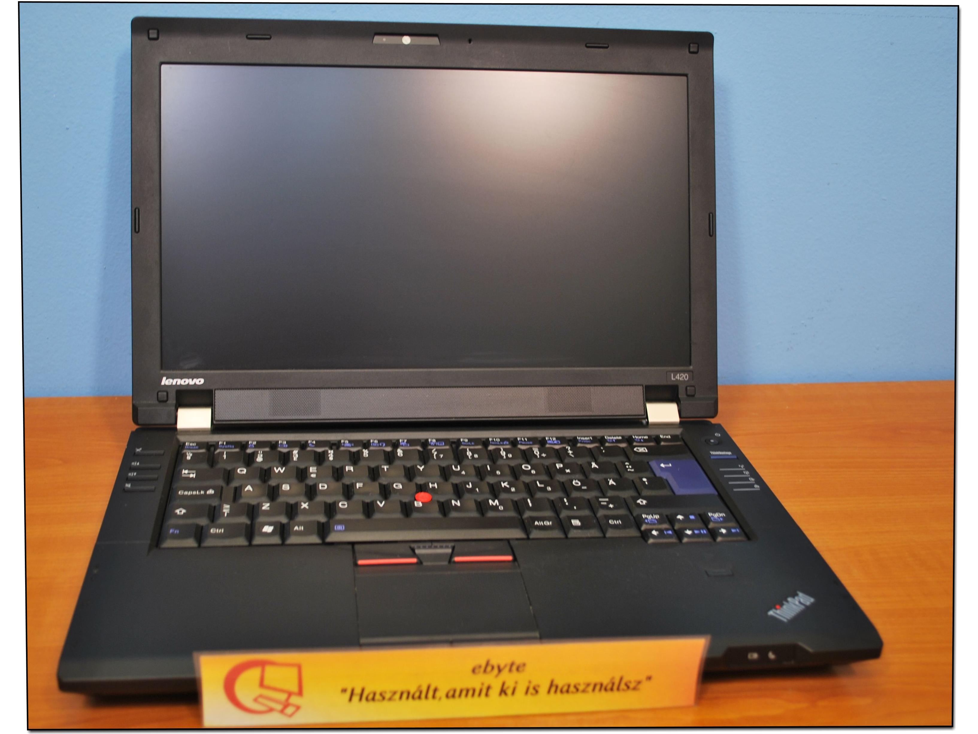 Lenovo L430 Intel 1000M 2x1,8GHz/4GB/320GB/DRW/CAM 14,1