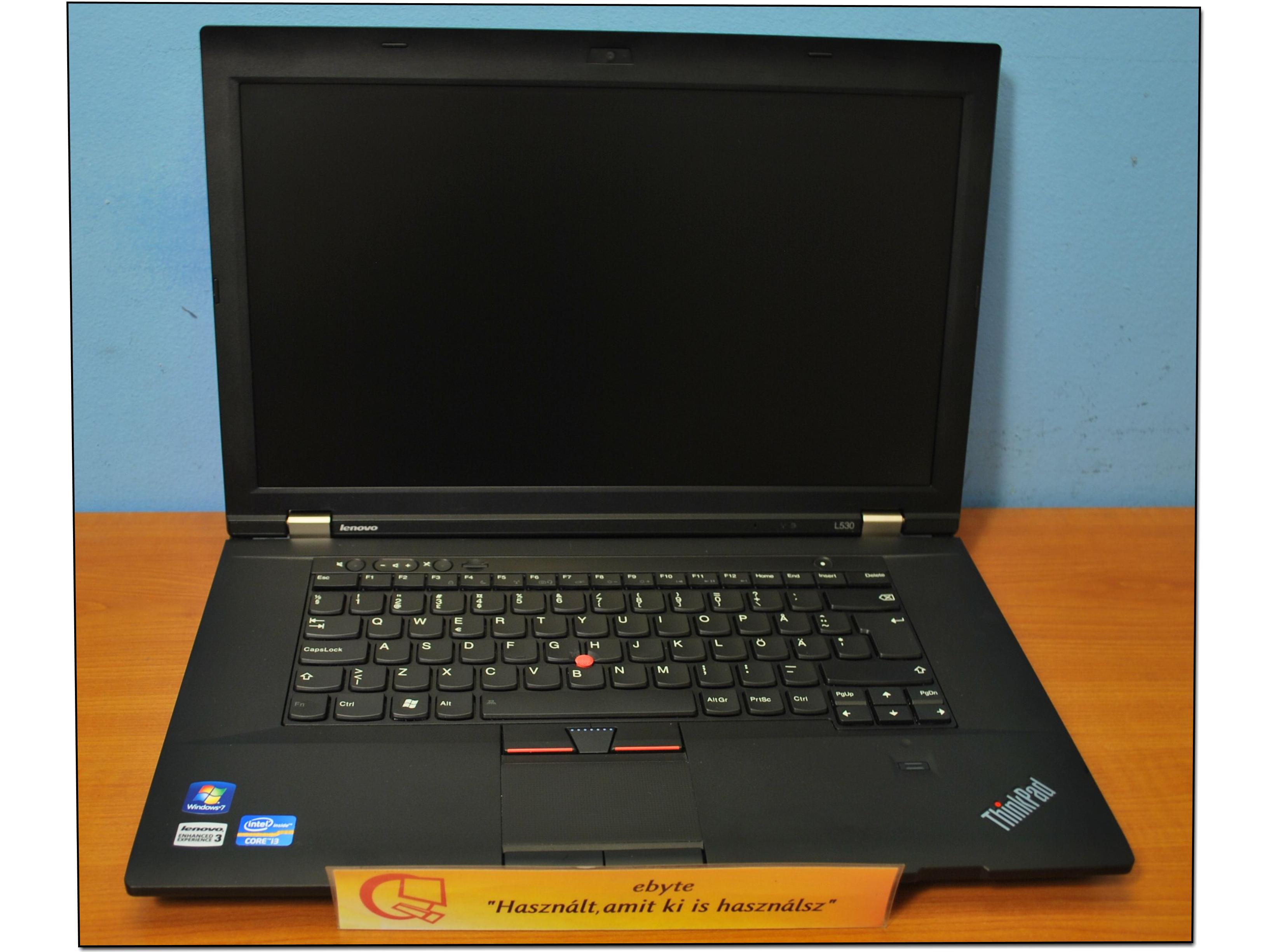 Lenovo L530 Core I5 3210M 4x2,5GHz/8GB/500GB/DRW/CAM 15,6