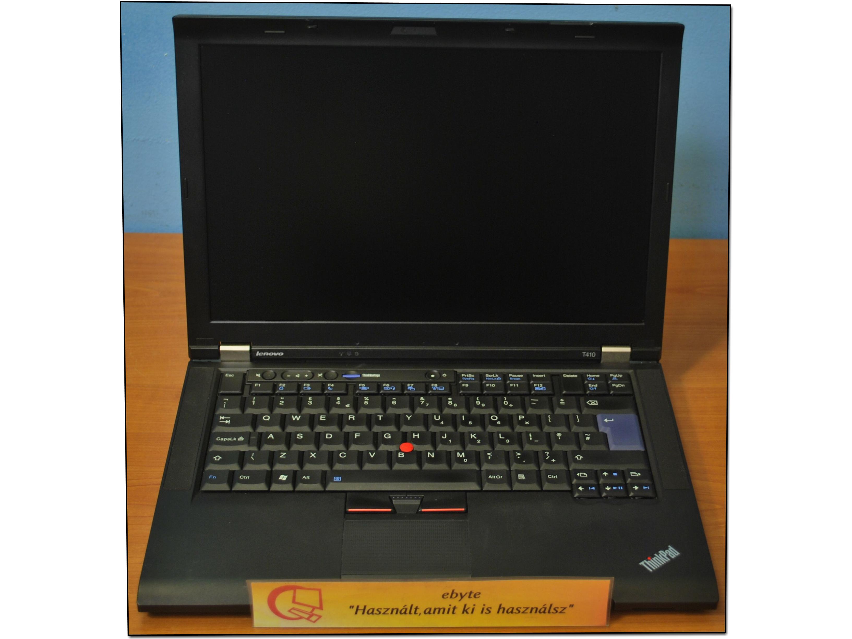 Lenovo T410 Core I5 520M 4x2,4GHz/4GB/80GB SSD/CAM 14,1
