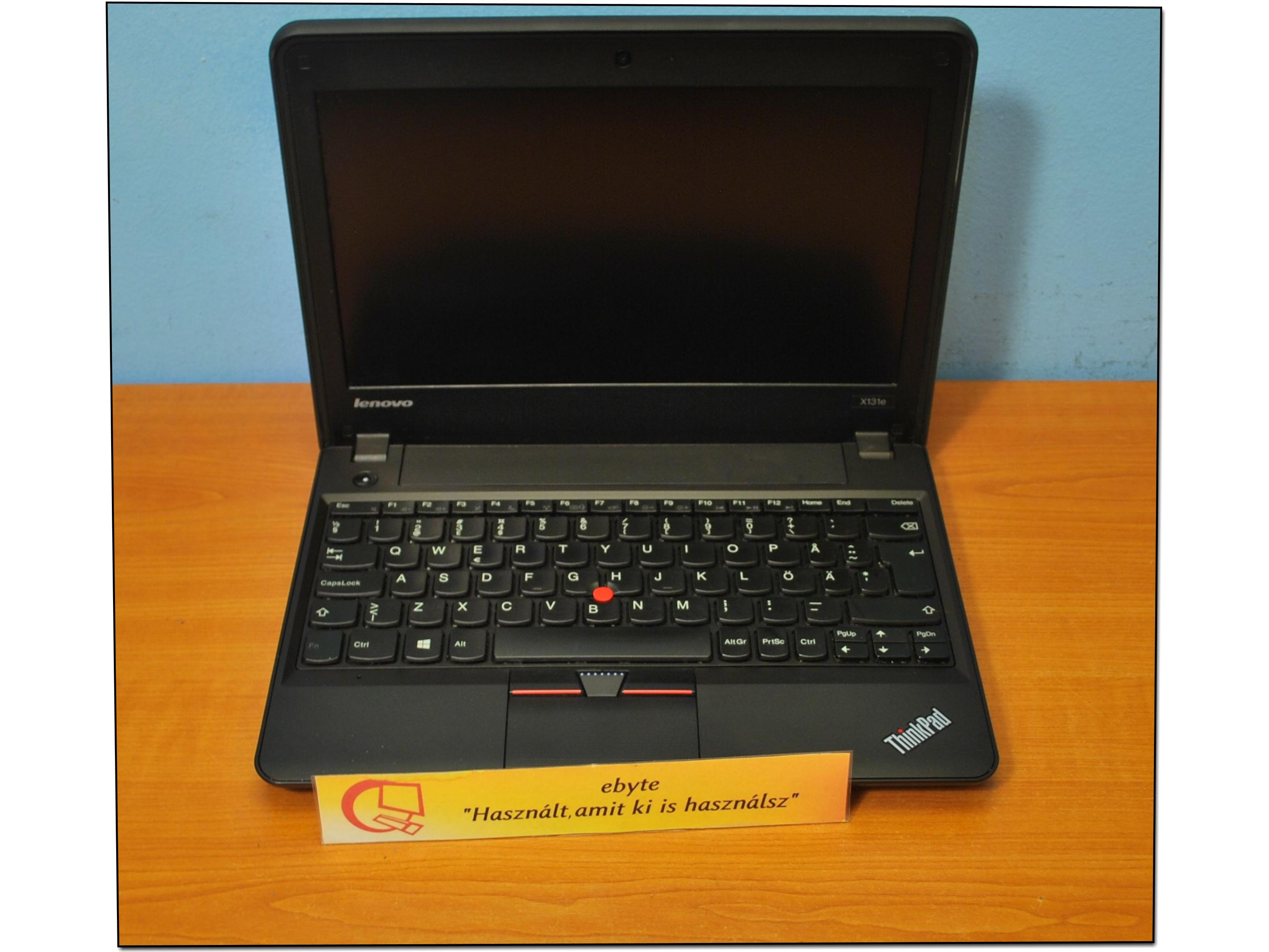 Lenovo X131e Celeron 1007u 2x1,5GHz/4GB/320GB CAM HDMI 11,6