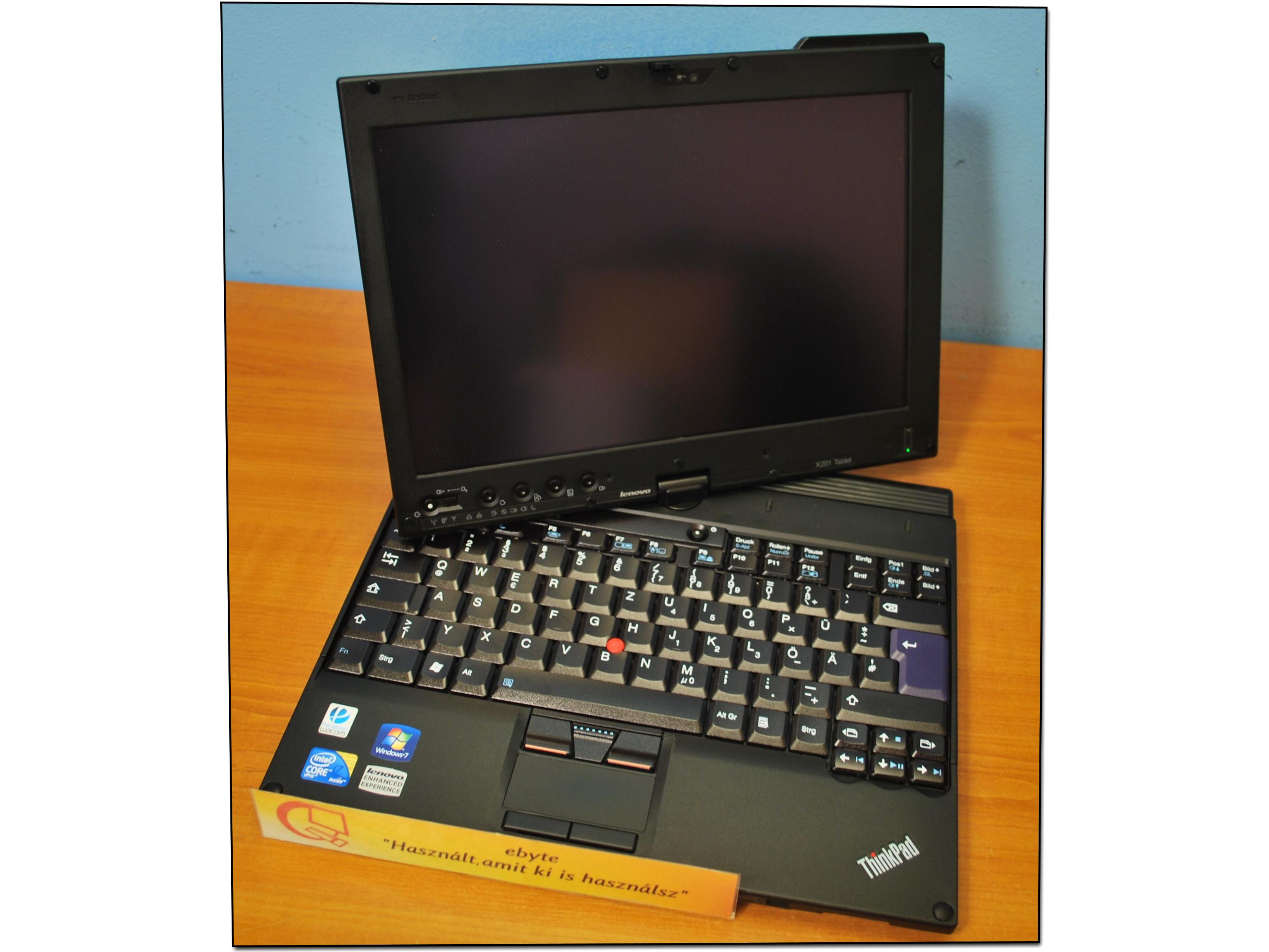 Lenovo x201 Tablet I7 L620 4x2GHz/4G/250G 12