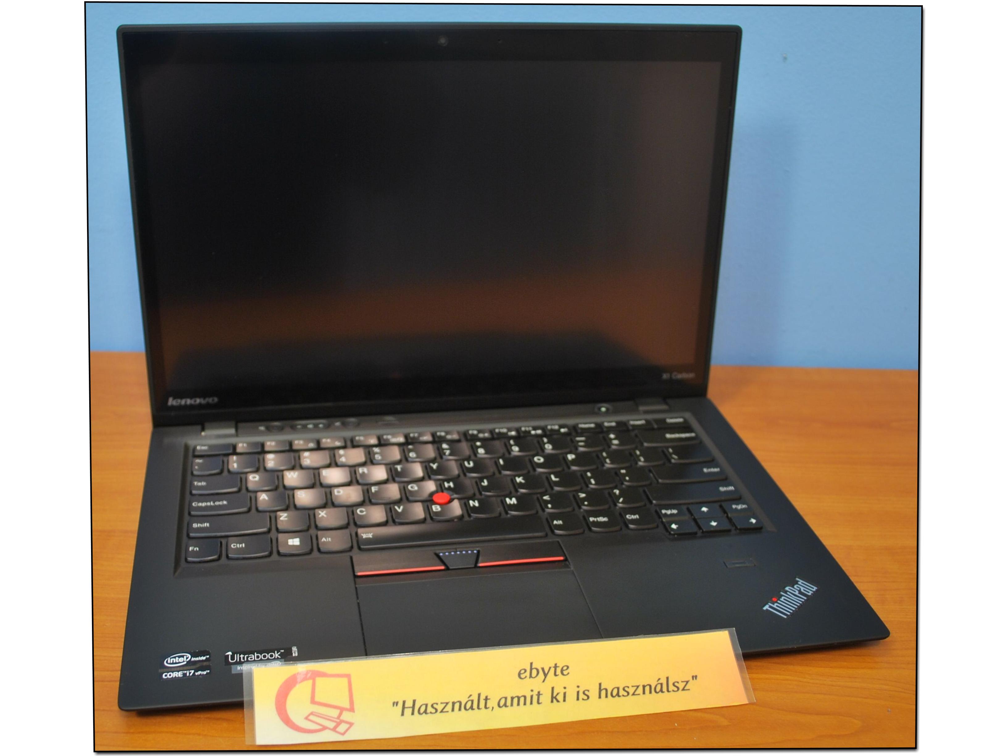 Lenovo Thinkpad X1 Carbon Core I5 3337U/4G/180GB SSD/Cam 14