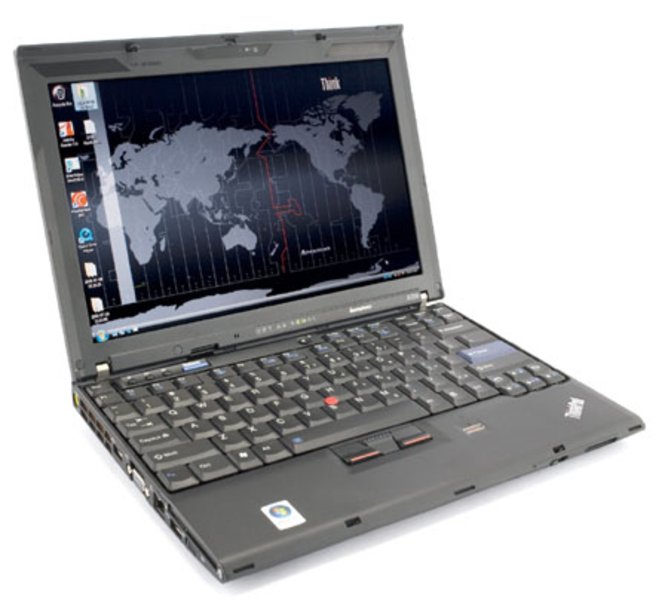 Lenovo Thinkpad X200 Core2 L9600 2x2130MHz/4G/60G/CAM 12,1