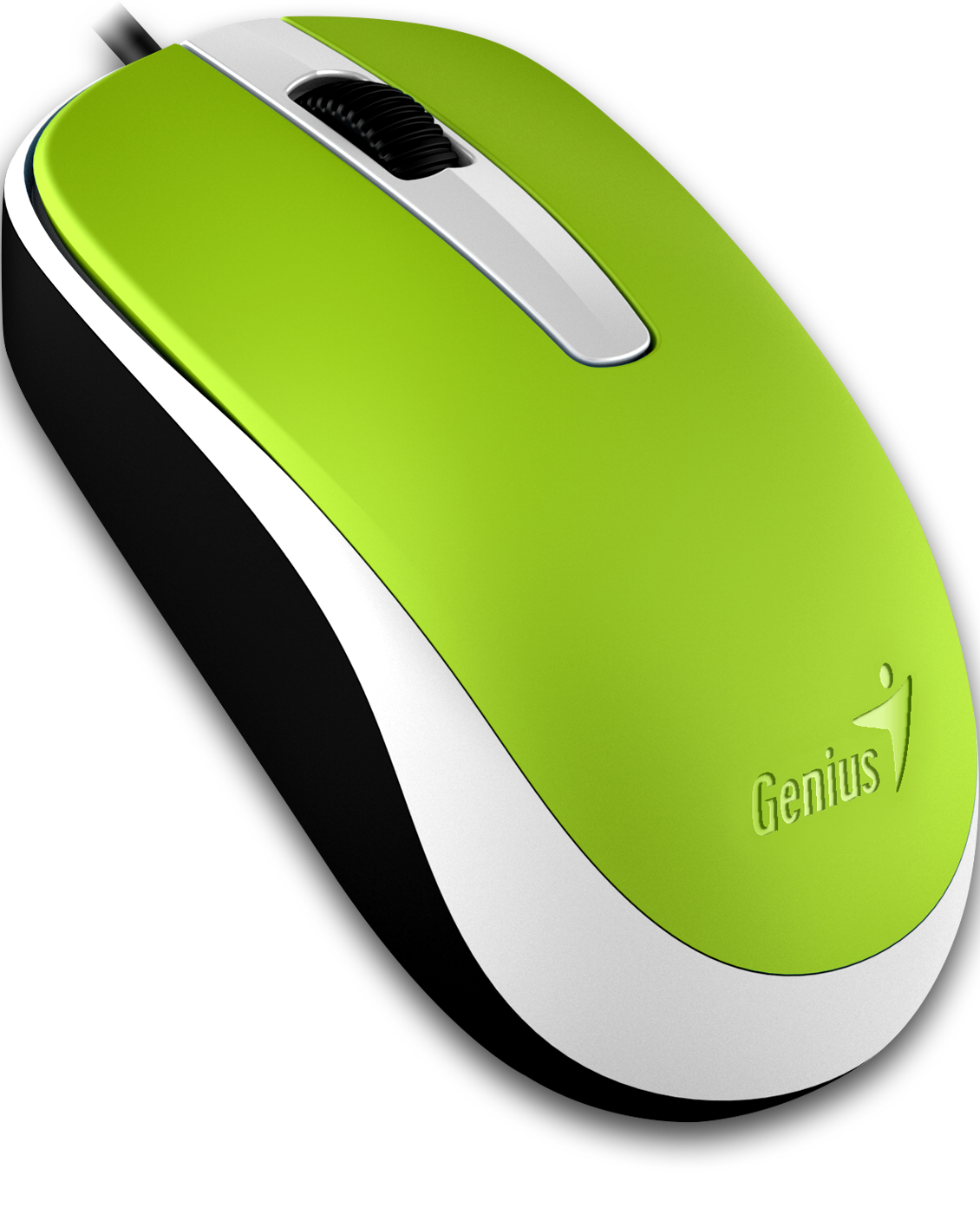 GENIUS DX-120 USB optikai egér zöld 1200dpi ÚJ