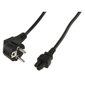 220V hálózati/ tápkábel 3 pin notebook