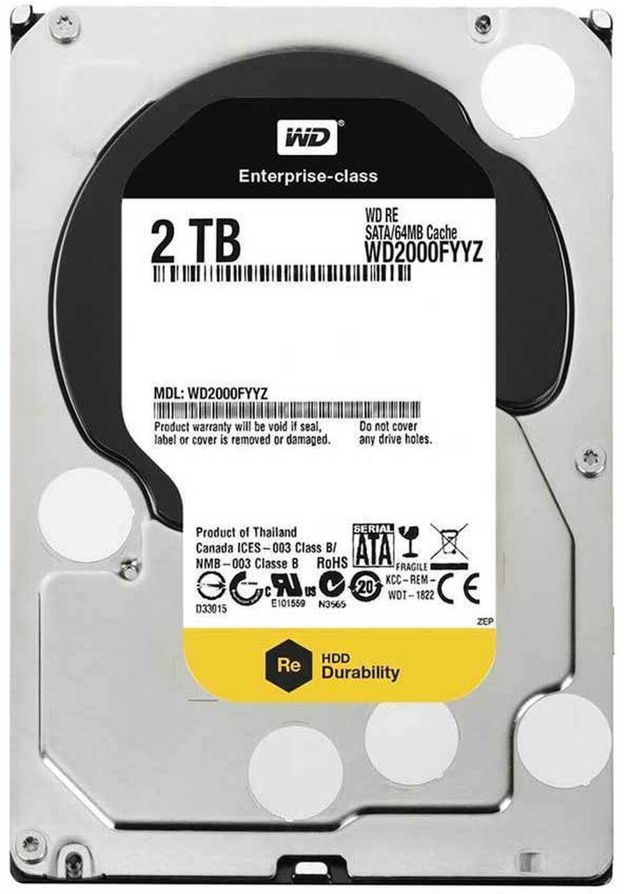 2TB WD Re Enterprise 3.5 2TB SATA3
