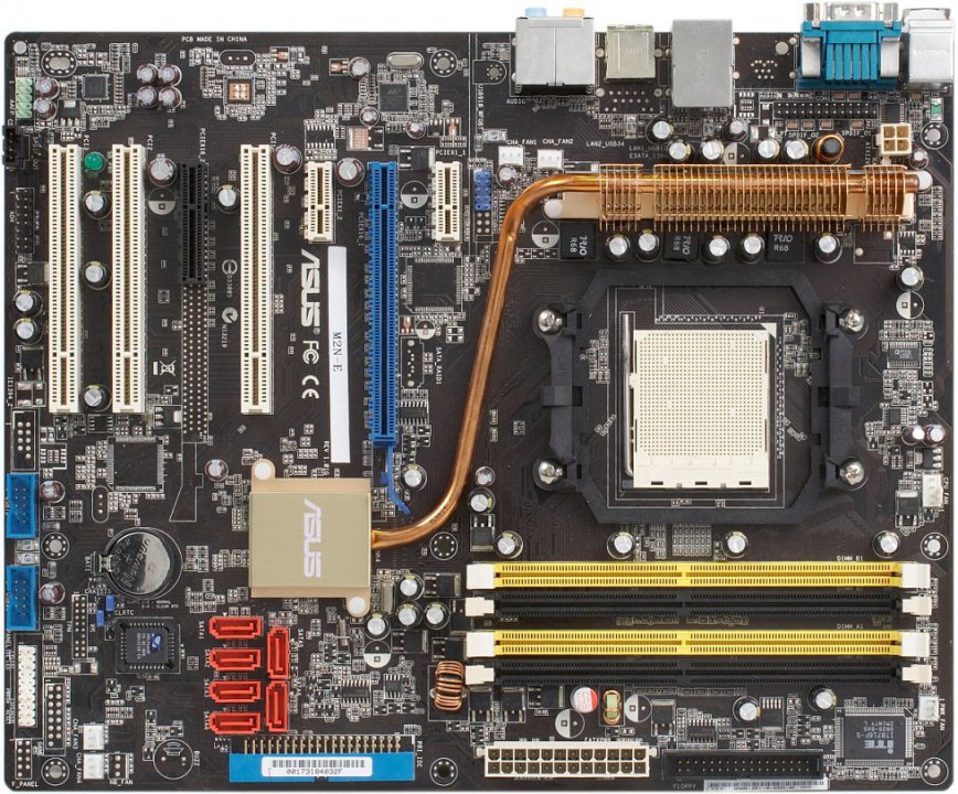 Asus M2N-E AM2 alaplap +és Athlon 3500+ processzor