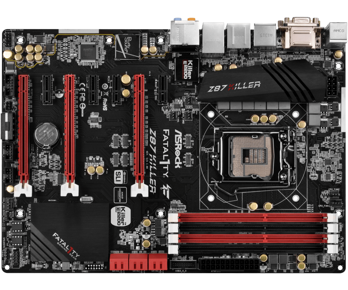 ASRock Z87 Fatality Killer s1150 alaplap