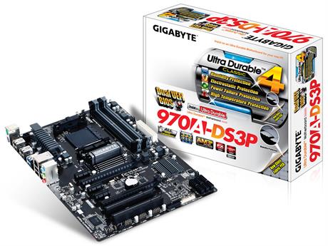 Gigabyte GA-970A-DS3P + AMD Athlon II X3 450CPU