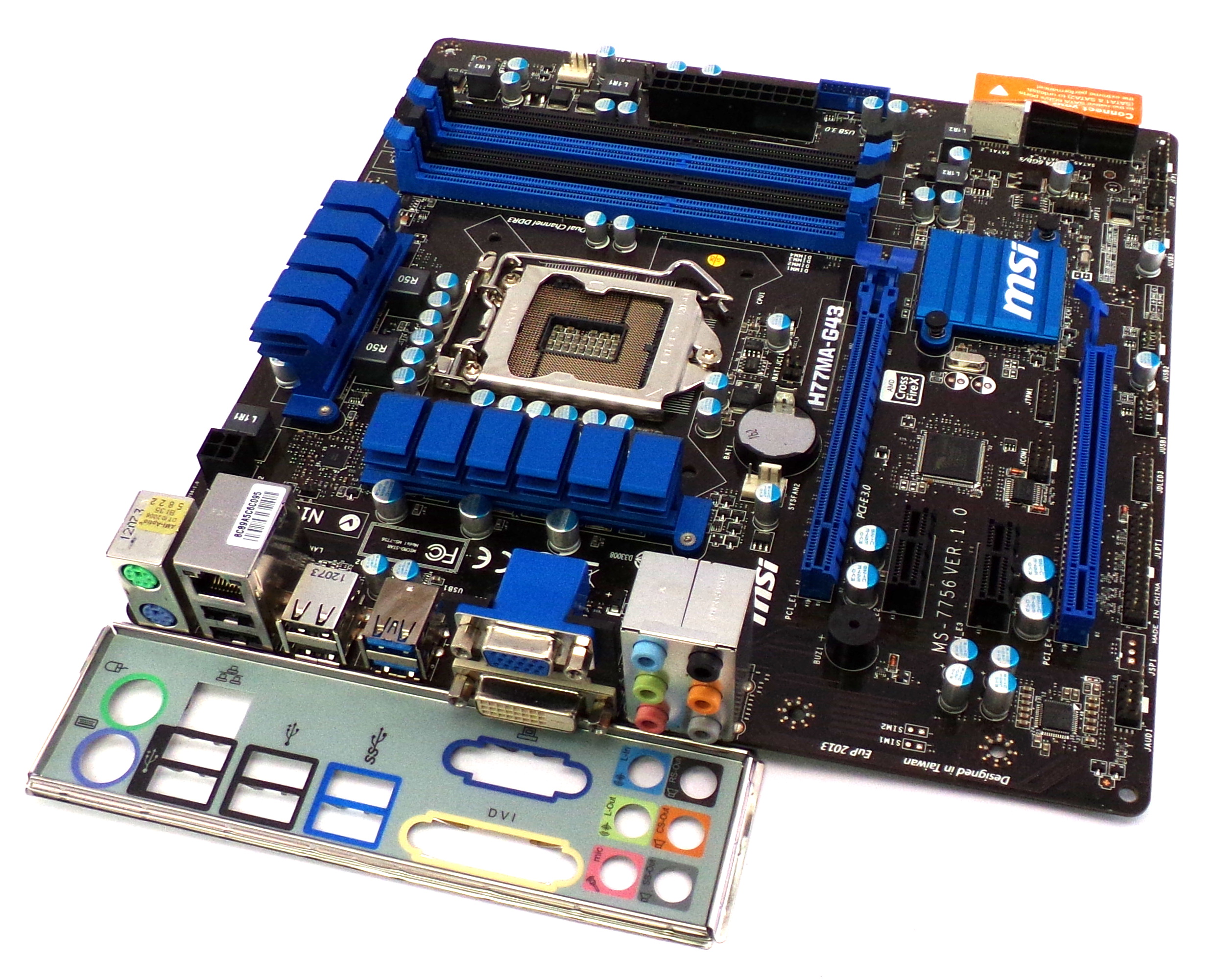 MSI H77MA-G43 s1155 alaplap
