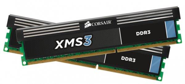 Corsair XMS3 4GB (2x2GB) DDR3 1600MHz CMX4GX3M2A1600C9