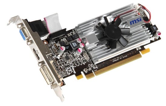 MSI Radeon HD 6570 1GB DDR3 128bit PCI-e Videokártya