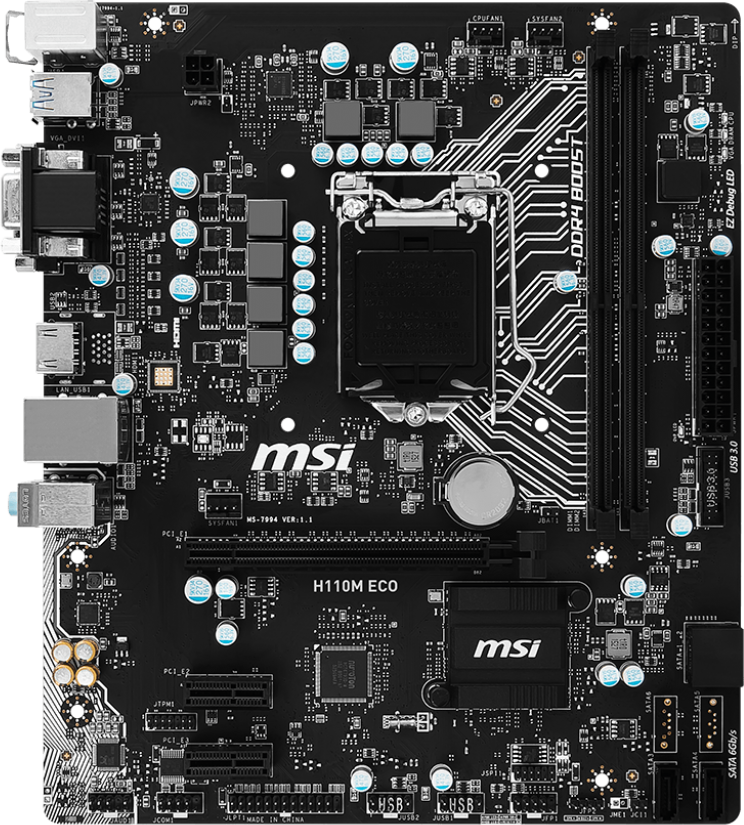 MSI H110M ECO (HDMI)