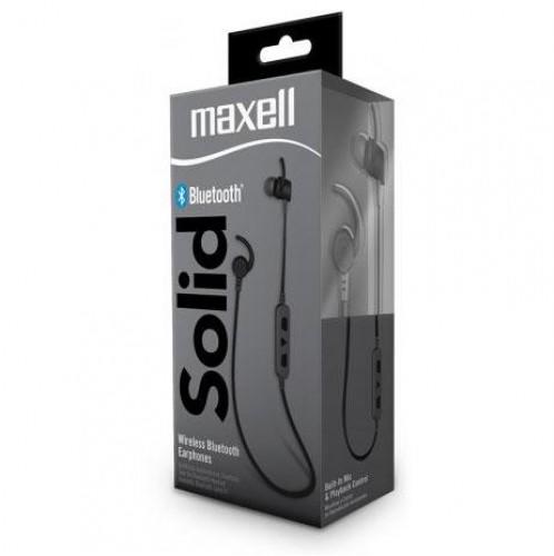 Maxell Solid BT100 fekete Bluetooth mikrofonos headset ÚJ