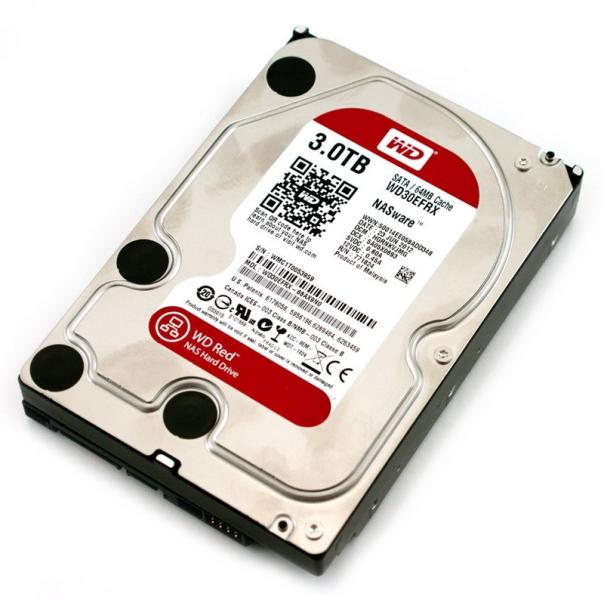 3TB WD RED WD30EFRX NASware 3.0 - HDD, SSD 3TB WD RED WD30EFRX NASware 3.0 - HDD, SSD